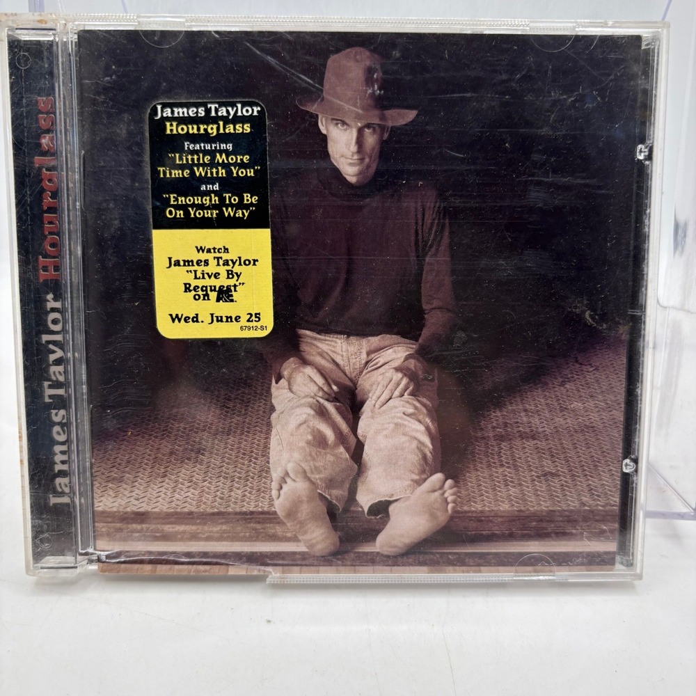 James‎ Taylor Hourglass CD 1997 Columbia CK 67912 Soft Rock Folk Pop Music